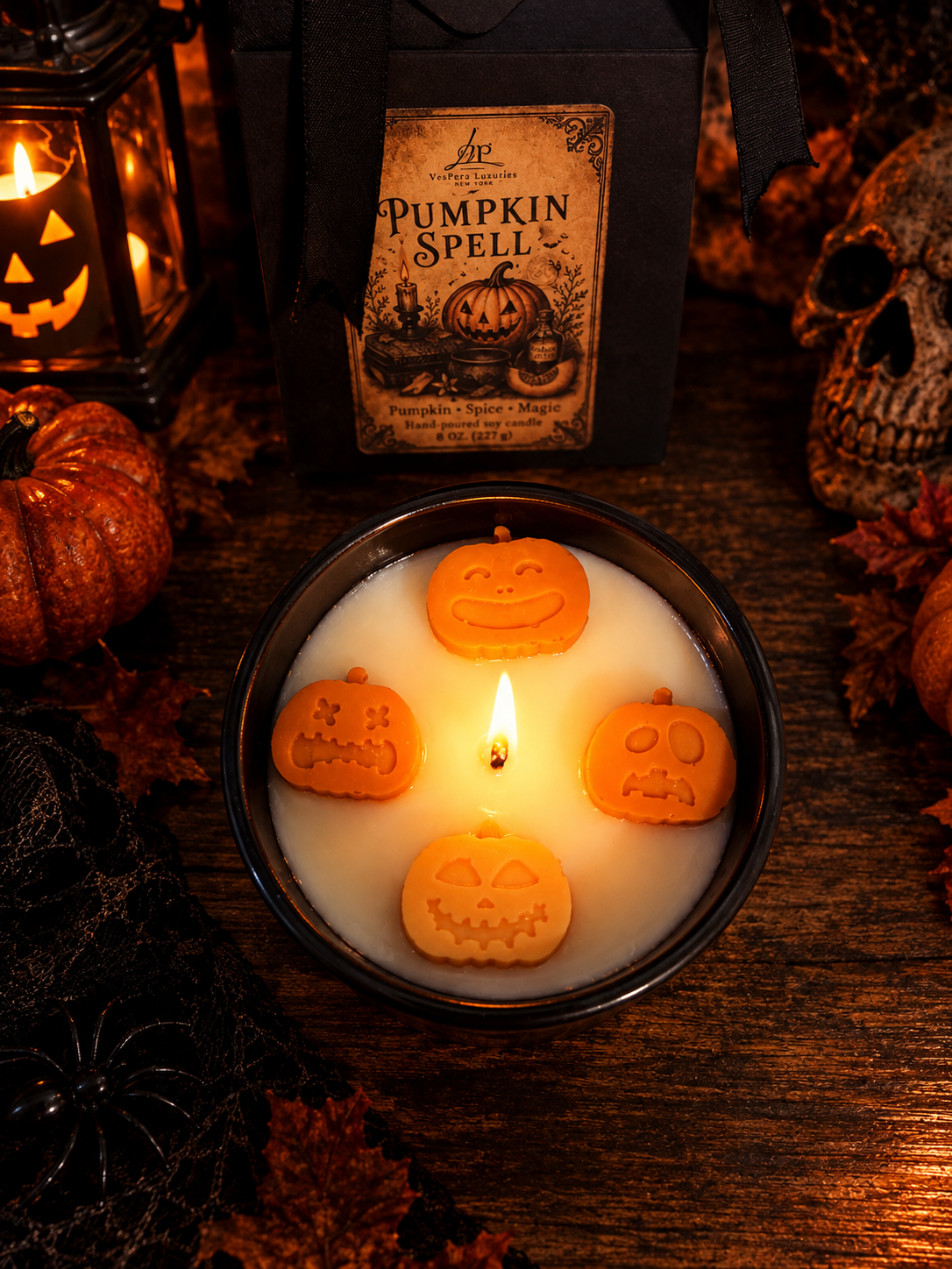 Pumpkin Spell Candle