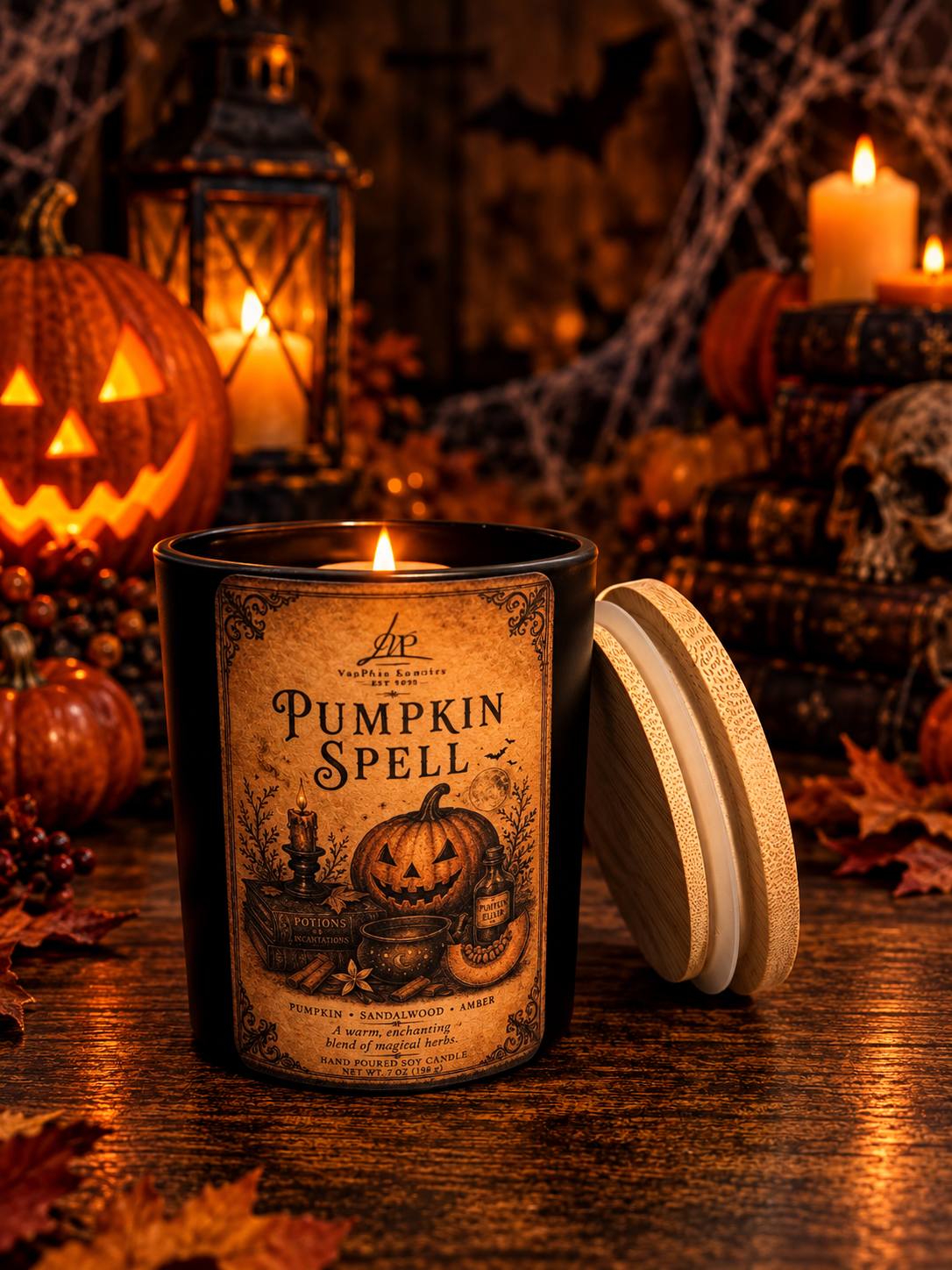 Pumpkin Spell Candle