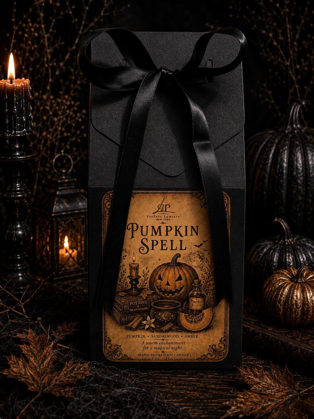 Pumpkin Spell Candle