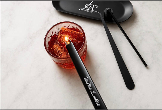 Luxury Rechargeable Candle Lighter | Flameless USB Lighter | Matte Black