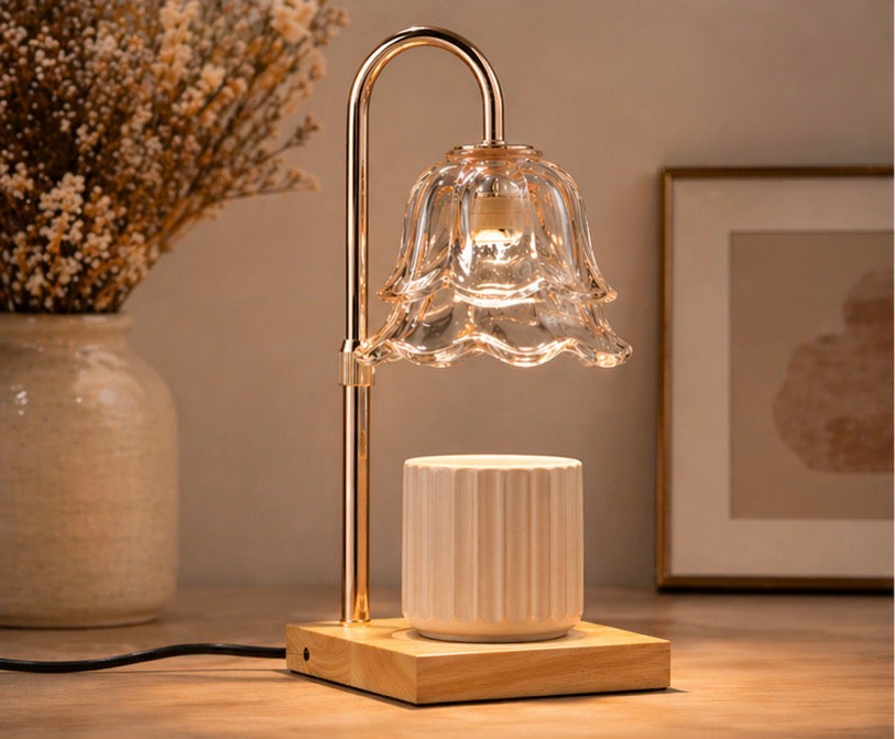 Lumière Glass Candle Warmer Lamp